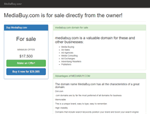 Tablet Screenshot of mediabuy.com